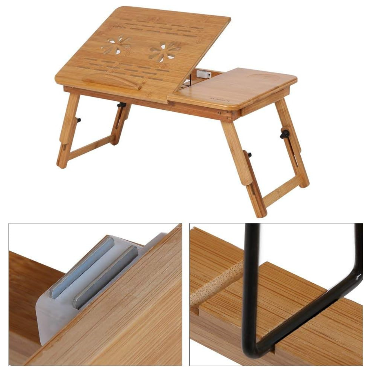 Mesa Plegable Madera Notebook