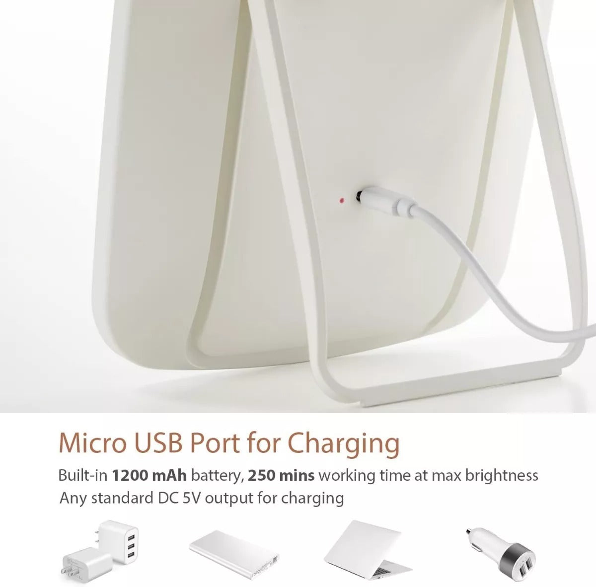 Espejo De Maquillaje con Luz