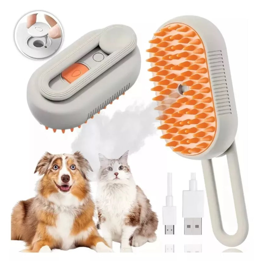 Cepillo de Vapor Para Mascotas