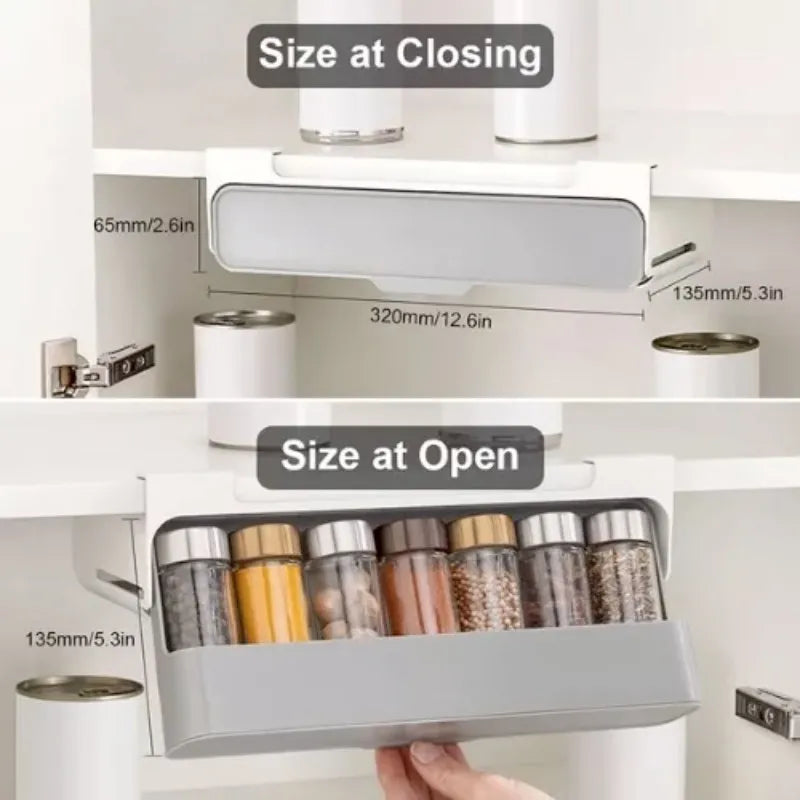 Organizador de Condimentos + 7 frascos